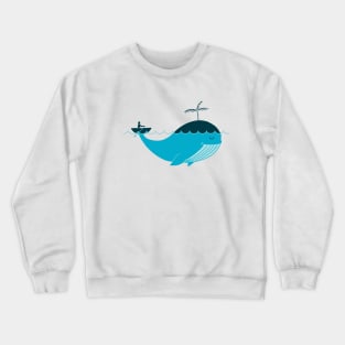 Whale navigation Crewneck Sweatshirt